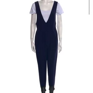 Bogner Marcia black wool blend ski bib overalls Size 6